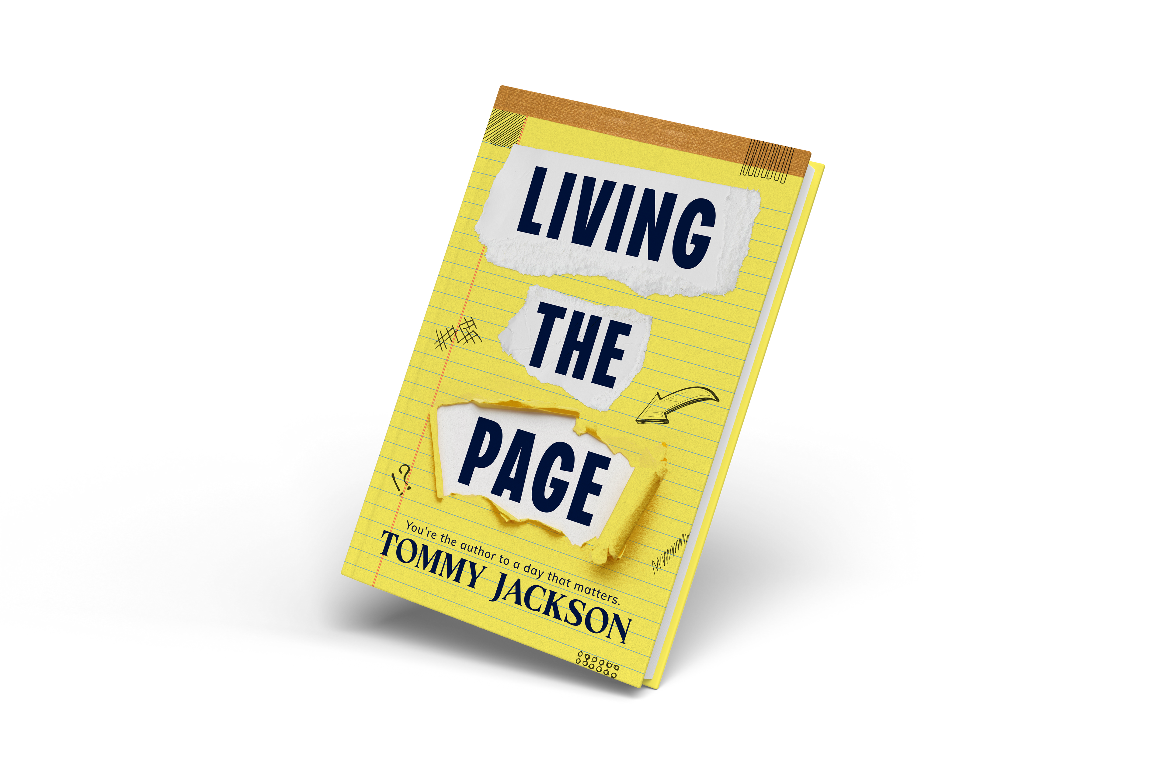 Living The Page Book 6 x 9 - Hardcover