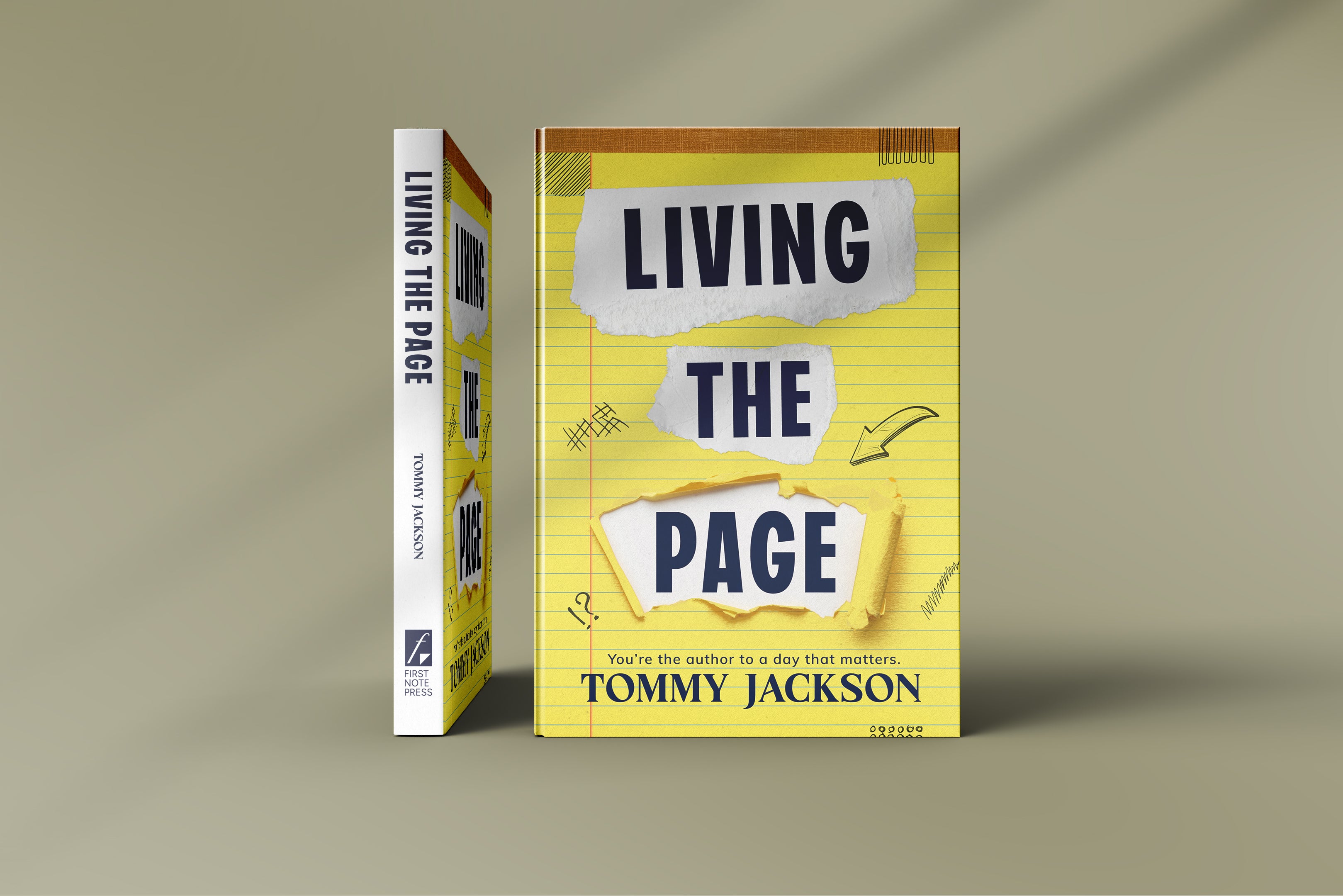 Living The Page Book 6 x 9 - Hardcover