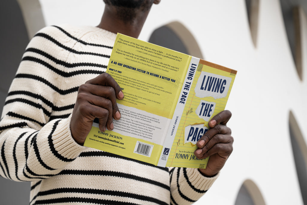 Living The Page Book 6 x 9 - Hardcover
