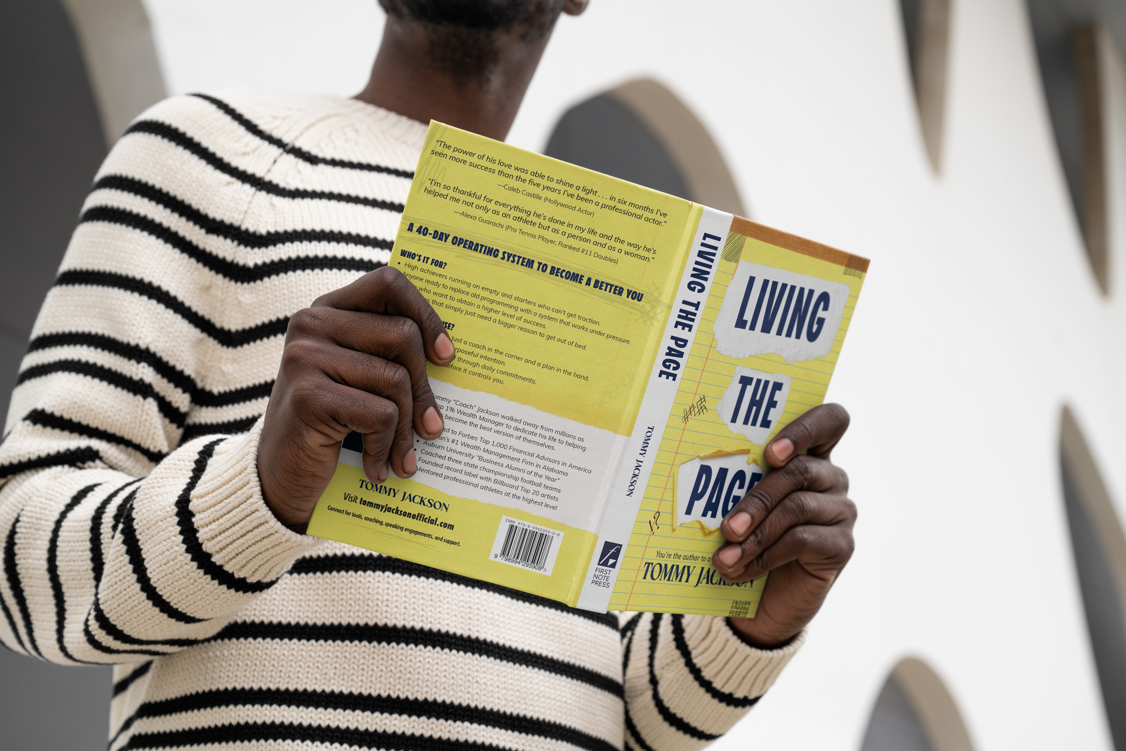Living The Page Book 6 x 9 - Hardcover