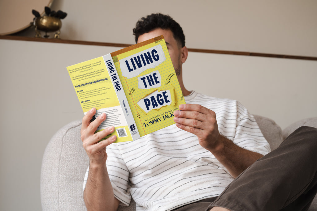 Living The Page Book 6 x 9 - Hardcover