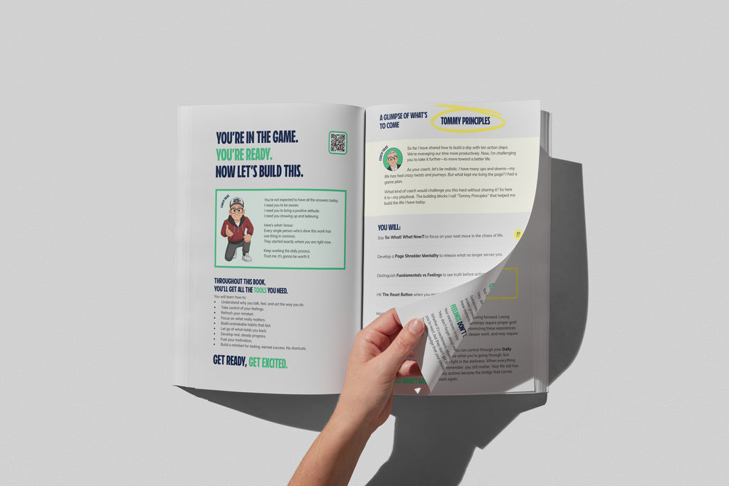 Living The Page Book 6 x 9 - Hardcover