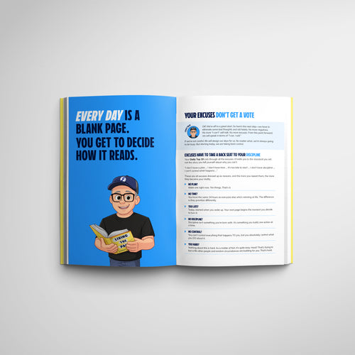 Living The Page Book 6 x 9 - Hardcover